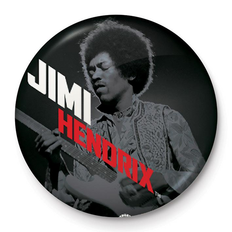 JIMI HENDRIX - SOLO - spilla / badge