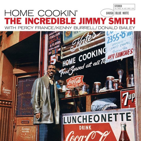 JIMMY SMITH - HOME COOKIN' (1959 - OBI STRIP - UHQ | REM24)