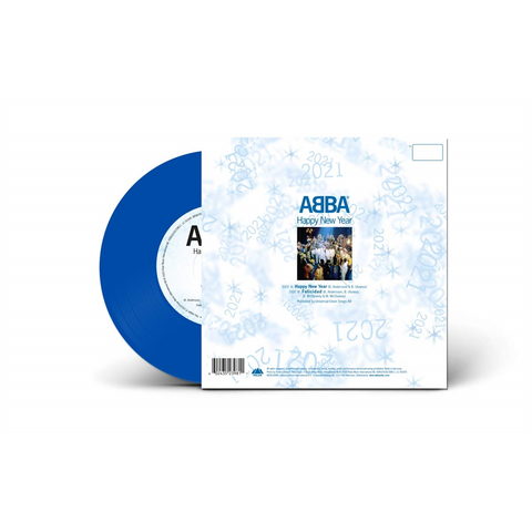 ABBA - HAPPY NEW YEAR (LP - blue vinyl)