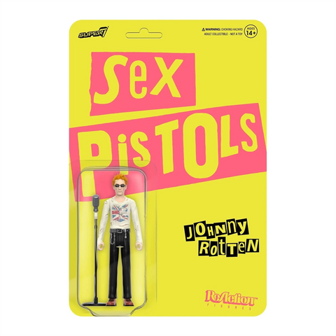 SEX PISTOLS - JOHNNY ROTTEN - FIGURA DA COLLEZIONE | REACTION FIGURES