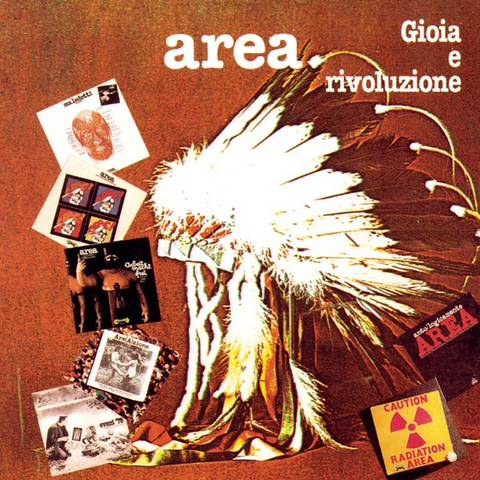 AREA - GIOIA E RIVOLUZIONE (2LP - ARANCIONE | RSD'22 | LTD.NUM - 1996)