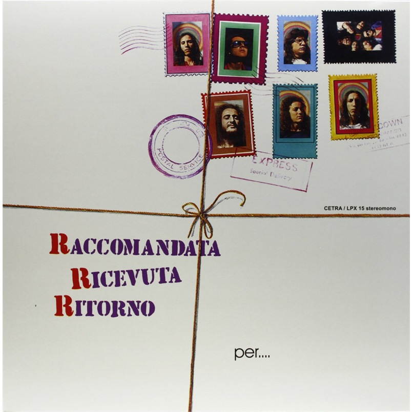 RACCOMANDATA RICEVUTA DI RITORNO - PER UN MONDO DI CRISTALLO (LP - 1972)