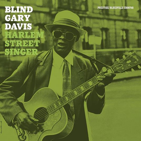 BLIND GARY DAVIS - HARLEM STREET SINGER (LP - REM24 - 1960)