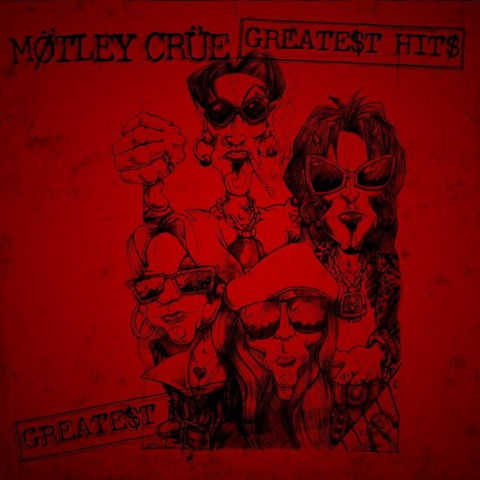 MOTLEY CRUE - GREATEST HITS (2LP - COMPILATION | REM24 - 1988)