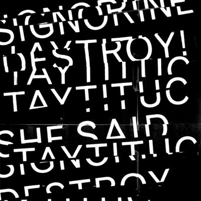 SHE SAID DESTROY - SPLIT EP (LP - 2015)