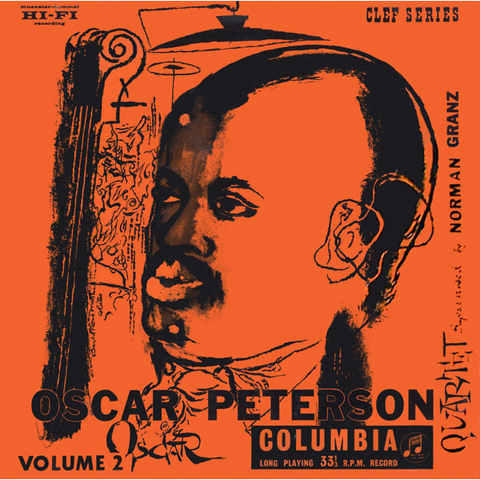 OSCAR PETERSON - QUARTET - VOLUME 2 (LP - usato - 1956)