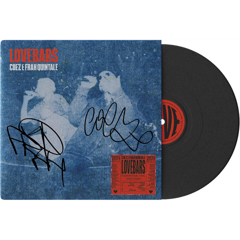 COEZ & FRAH QUINTALE - LOVEBARS LIVE (LP - AUTOGRAFATO - 2024)