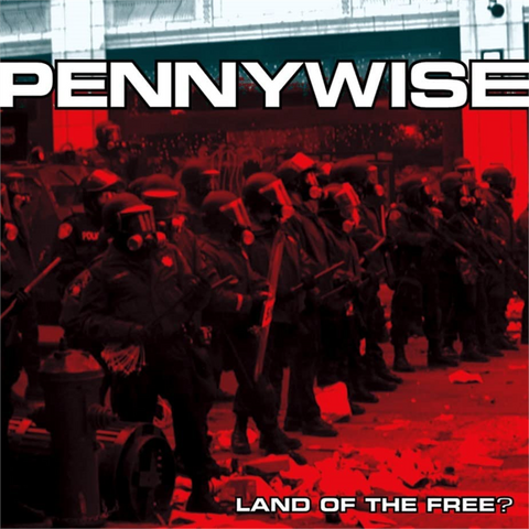 PENNYWISE - LAND OF THE FREE? (LP - bianco | rem22 - 2001)