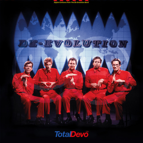 DEVO - TOTAL DEVO (2LP - 1988 - 30th blue / red)
