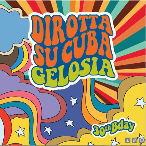 DIROTTA SU CUBA - GELOSIA (12'' - original & remix - RSD'24)