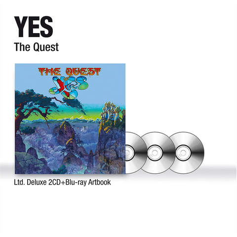 YES - THE QUEST (2021 - 2cd+bluray | artbook)
