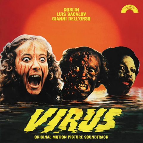 GOBLIN & GIANNI DELL'ORSO / LUIS BACALOV - VIRUS (LP - ARANCIONE | RSD'24 - 1980)