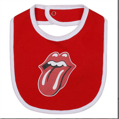 ROLLING STONES - BAVAGLINO - 0/6 MESI - AMPLIFIED