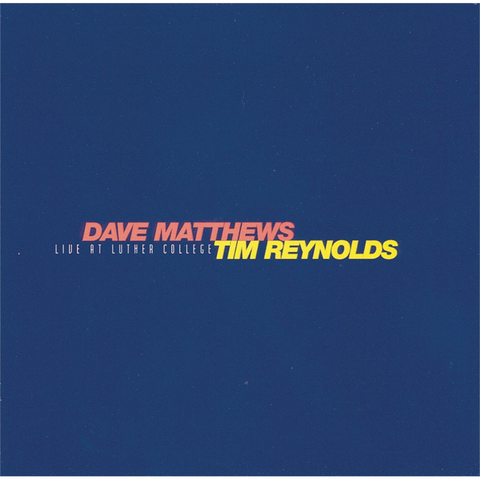 MATTHEWSREYNOLDS - LIVE AT LUTHER COLLEGE (1999 - LIVE)