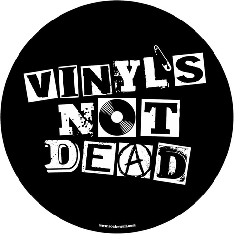 ROCK ON WALL - VINYL'S NOT DEAD - SLIPMAT