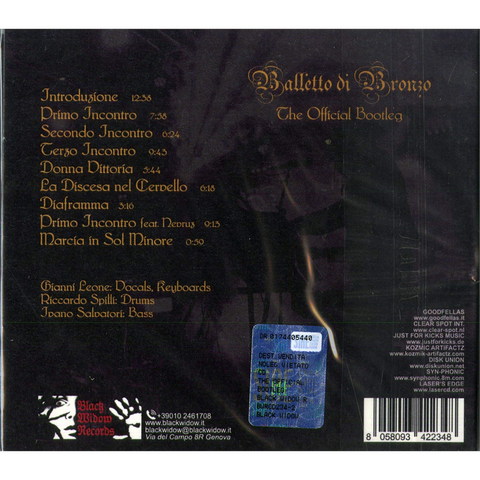 BALLETTO DI BRONZO - OFFICIAL BOOTLEG (2020)