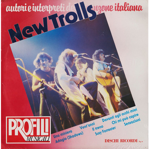 NEW TROLLS - NEW TROLLS (LP - USATO - 1982)