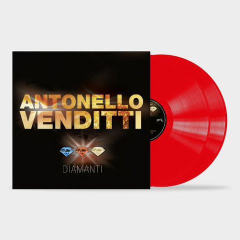 ANTONELLO VENDITTI - DIAMANTI (2LP - ROSSO | INDIE ONLY | BEST OF - 2024)