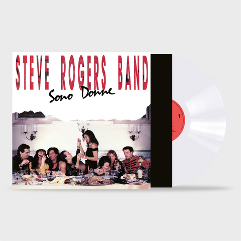 STEVE ROGERS BAND - SONO DONNE (LP - TRASPARENTE | REM25 - 1990)