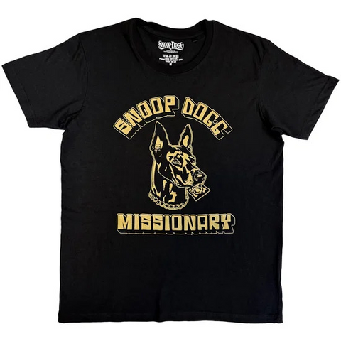 SNOOP DOGG - DOBERMAN - NERO - (L) - TSHIRT
