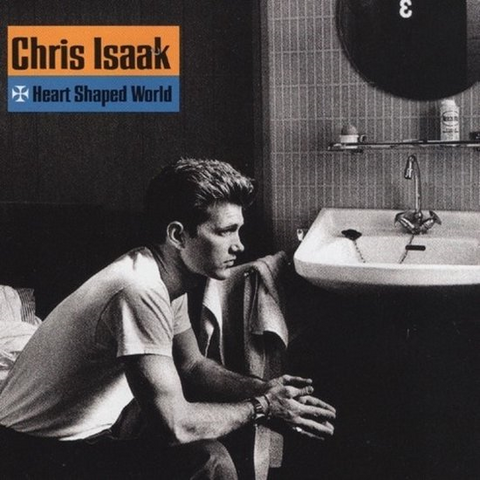 CHRIS ISAAK - HEART SHAPED WORLD (LP - REM'24 - 1989)