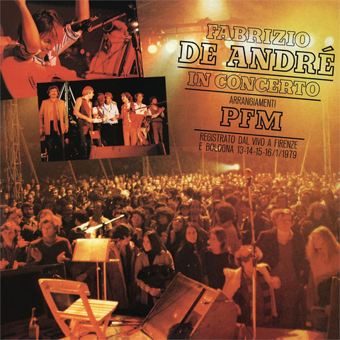 FABRIZIO DE ANDRE' - ARRANGIAMENTI P.F.M. (LP - 1979)