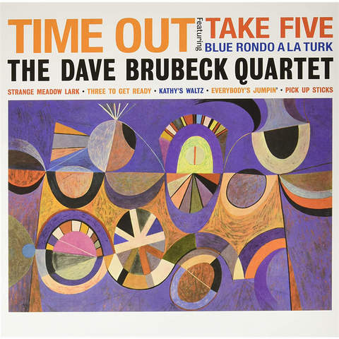 DAVE BRUBECK QUARTET - TIME OUT (LP - BLU | REM19 - 1959)