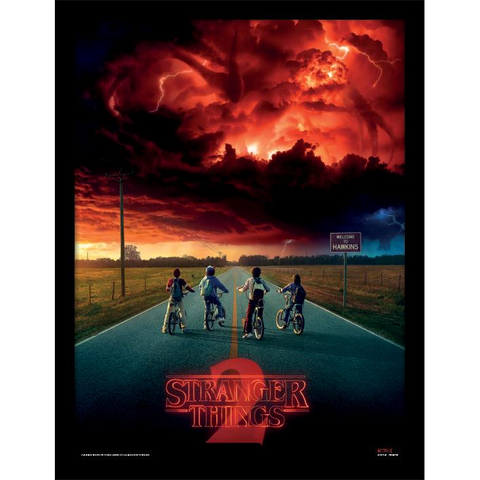 STRANGER THINGS - MIND FLAYER – immagine in cornice