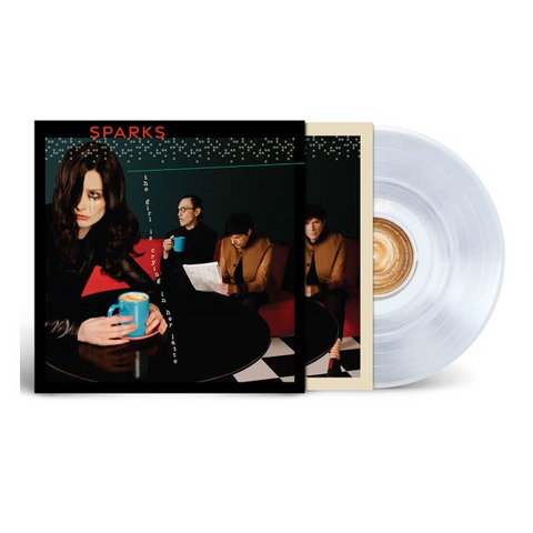 SPARKS - THE GIRL IS CRYING IN HER LATTE (LP - deluxe | clear - 2023)