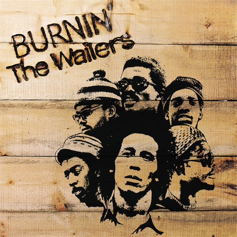 BOB MARLEY & THE WAILERS - BURNIN' THE WAILERS (LP - REM15 - 1973)