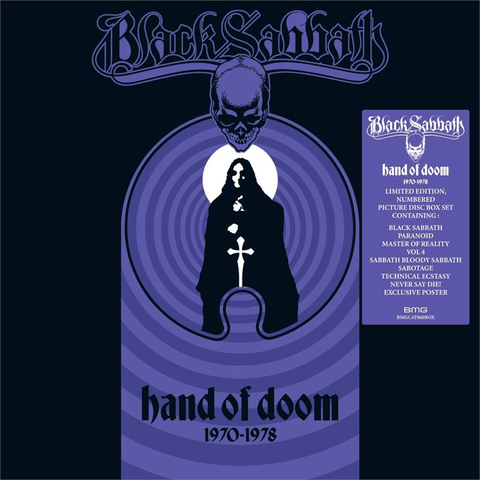 BLACK SABBATH - HAND OF DOOM (8LP - picture disc | exclusive poster | ltd num - 2023)