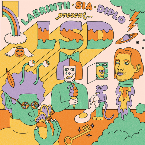 LSD - LABYRINTH & SIA & DIPLO - PRESENT... LSD (LP - 5TH ANN | REM24 - 2019)