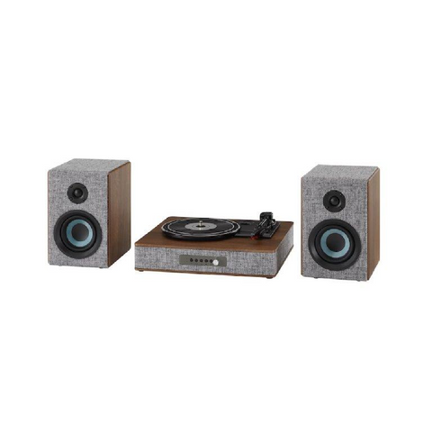 CROSLEY - ARIA - GREY | PIATTO - CASSE INTEGRATE - FM | COLORE GRIGIO