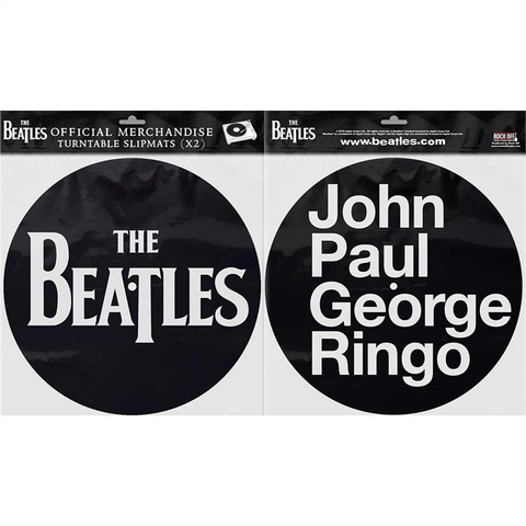THE BEATLES - JOHN PAUL GEORGE RINGO - slipmat