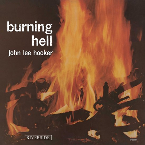 JOHN LEE HOOKER - BURNING HELL (LP - REM24 - 1964)