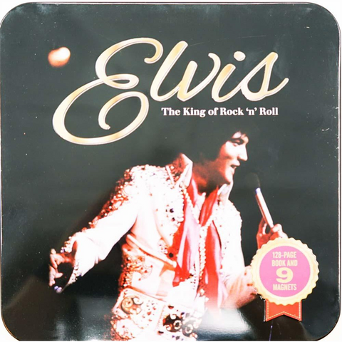 ELVIS PRESLEY - ELVIS: THE KING OF ROCK’N’ROLL (LIBRO+MAGNETI)
