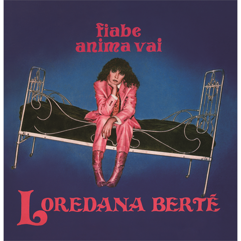 LOREDANA BERTE' - FIABE/ANIMA VAI (7" - vinile rosso + cartolina)