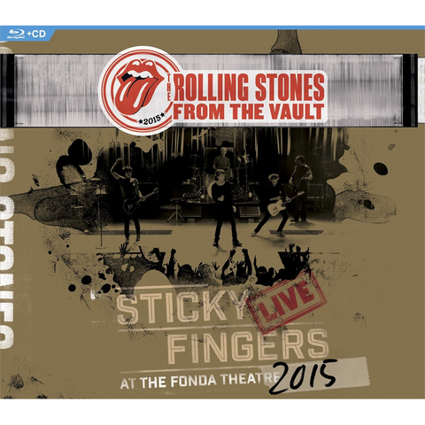 THE ROLLING STONES - FROM THE VAULT: sticky fingers live (2017 - cd+bluray)