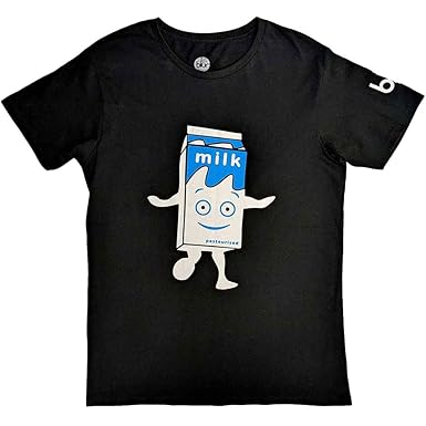 BLUR - MILKY - NERO - (L) - TSHIRT