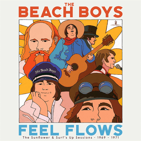 THE BEACH BOYS - FEEL FLOWS: 1966-1993 (4LP - deluxe | compilation - 2021)