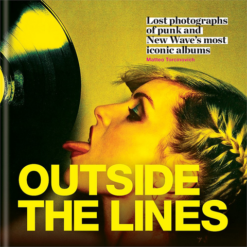 PUNK & NEW WAVE COVERS BOOK - OUTSIDE THE LINES - copertine album (libro)