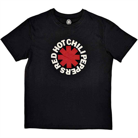 RED HOT CHILI PEPPERS - CLASSIC ASTERISK - NERO - (M) - TSHIRT