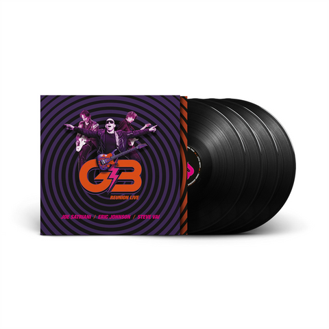 G3 - SATRIANI / JOHNSON / VAI - G3: 25TH ANNIVERSARY REUNION TOUR (4LP - 2025)