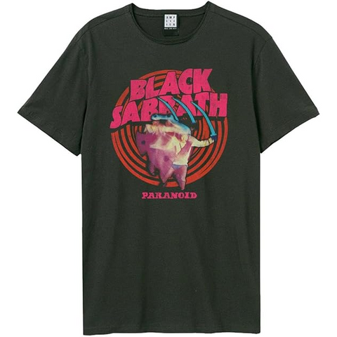 BLACK SABBATH - PARANOID - GRIGIO - (L) - T-SHIRT - AMPLIFIED
