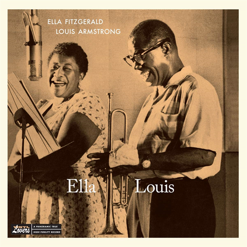ELLA FITZGERALD & LOUIS ARMSTRONG - ELLA & LOUIS (LP - rem’19 | ltd hq - 1956)