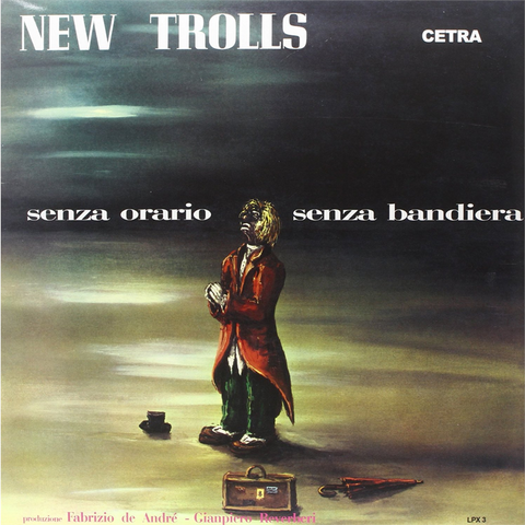 NEW TROLLS - SENZA ORARIO SENZA BANDIERA (LP - GIALLO - 1968)