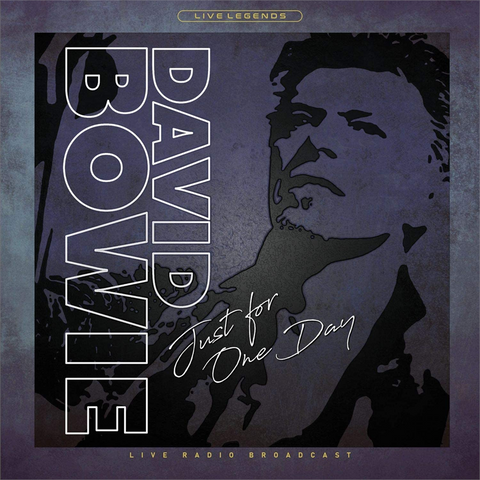 DAVID BOWIE - JUST FOR ONE DAY (LP - TRASPARENTE - 2020)