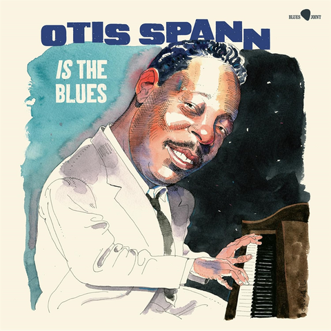 OTIS SPANN - IS THE BLUES (LP - bonusb track | clrd | rem24 - 1960)