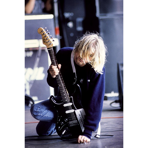 KURT COBAIN - 103 - COBAIN STAGE - POSTERM