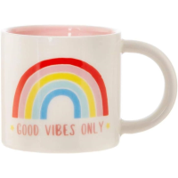 TAZZA - GENERICO - CHASING RAINBOWS GOOD VIBES - TAZZA CERAMICA